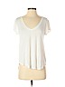 American Eagle Outfitters Ivory Short Sleeve T-Shirt Size S (petite) - photo 1