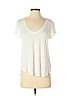 American Eagle Outfitters Ivory Short Sleeve T-Shirt Size S (petite) - photo 1