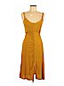 Forever 21 100% Rayon Yellow Casual Dress Size S - photo 1