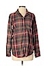 American Eagle Outfitters Burgundy Long Sleeve Button-Down Shirt Size S (petite) - photo 1