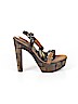 Yves Saint Laurent Brown Heels Size EU 38 - photo 1