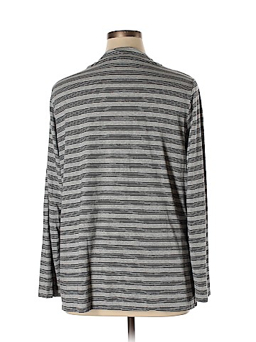 Susan Graver Long Sleeve Top (view 2)