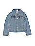 Carter's Solid Blue Denim Jacket Size 4T - photo 1