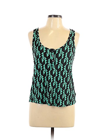 Forever 21 Sleeveless Henley (view 1)