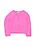 Carter's 100% Acrylic Solid Pink Cardigan Size 4T - photo 1