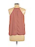Forever 21 100% Polyester Brown Sleeveless Blouse Size S - photo 2