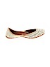 Unbranded 100% Leather Ivory Flats Size EU 40 - photo 1