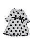 Youngland Polka Dots Gray Dress Size 4T - photo 1