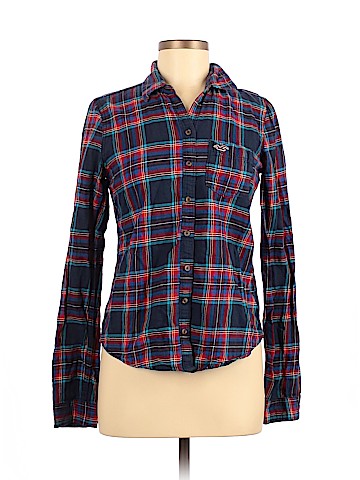 Hollister Long Sleeve Button-Down Shirt (view 1)