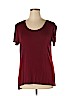 Chelsea & Theodore Burgundy Short Sleeve T-Shirt Size XL - photo 1