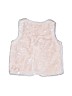 Catherine Malandrino 100% Polyester Pink Faux Fur Vest Size 4T - photo 2