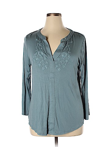 Cable & Gauge Long Sleeve Top (view 1)