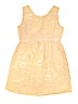 Assorted Brands 100% Polyester Gold Special Occasion Dress Size M (kids) - photo 1