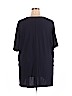 Lane Bryant Blue Short Sleeve Top Size 26 - photo 2