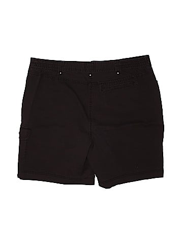 Karen Scott Khaki Shorts (view 2)