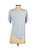 Ann Taylor LOFT 100% Rayon Blue Short Sleeve Top Size S (petite) - photo 2