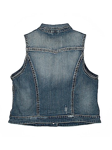 Silver Jeans Co. Denim Vest (view 2)