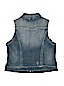 Silver Jeans Co. Blue Denim Vest Size XL - photo 2