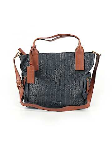 Fossil Leather Satchel (view 1)