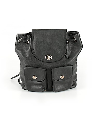 Coach Leather Backpack (view 1)