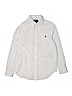 Ralph Lauren Baby 100% Cotton White Long Sleeve Button-Down Shirt Size 10 - 12 - photo 1