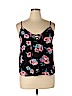 Hippie Rose 100% Polyester Black Sleeveless Blouse Size XL - photo 1