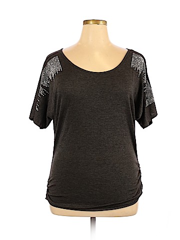 Espresso Short Sleeve Top (view 1)