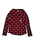 Justice Burgundy Long Sleeve T-Shirt Size 10 - photo 1