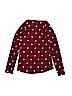 Justice Burgundy Long Sleeve T-Shirt Size 10 - photo 2