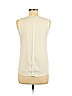 Ann Taylor 100% Polyester Ivory Sleeveless Blouse Size S (petite) - photo 2