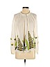 Ranna Gill 100% Cotton Ivory Long Sleeve Blouse Size XS - photo 1