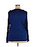 Coldwater Creek 100% Viscose Blue Long Sleeve Top Size 2X - photo 2