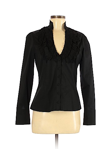 BCBGMAXAZRIA Long Sleeve Button-Down Shirt (view 1)