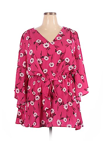 Lane Bryant 3/4 Sleeve Blouse (view 1)