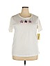 Carolyn Taylor 100% Cotton White Short Sleeve T-Shirt Size 2X - photo 1