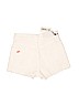 RE/DONE 100% Cotton White Denim Shorts Size 23 waist - photo 2