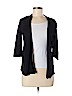 Eileen Fisher 100% Linen Black Cardigan Size M (petite) - photo 1