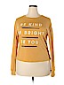 Zoe+Liv Yellow Long Sleeve T-Shirt Size XXL - photo 1