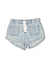 La't By L'agence 100% Cotton Blue Shorts Size S - photo 1