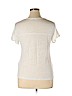 MNG 100% Cotton White Short Sleeve Top Size XL - photo 2