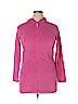Lands' End Pink Zip Up Hoodie Size XL - photo 1