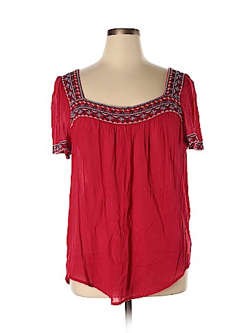 St. John's Bay Short Sleeve Top (view 1)