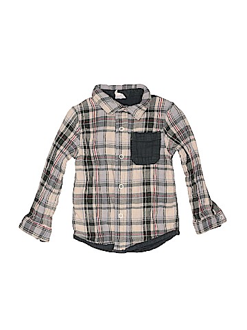 OshKosh B'gosh Long Sleeve Button-Down Shirt (view 1)