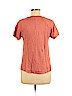 Madewell 100% Linen Orange Short Sleeve T-Shirt Size S - photo 2
