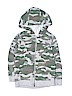 Carter's Green Zip Up Hoodie Size 7 - photo 1