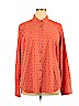 Orvis Orange Long Sleeve Button-Down Shirt Size XL - photo 1