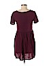 Brandy Melville 100% Rayon Burgundy Casual Dress One size - photo 2