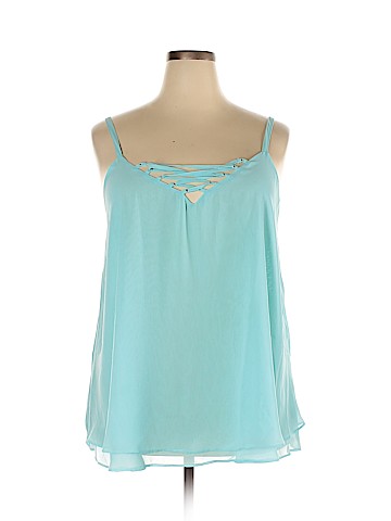 Worthington Sleeveless Blouse (view 1)