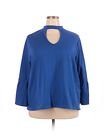 Lane Bryant 3/4 Sleeve Top (view 1)