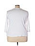 Anne Klein 100% Cotton White 3/4 Sleeve T-Shirt Size 3X - photo 2